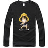 One Piece T Shirt Luffy Straw Hat Japanese Anime