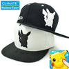 GO Pocket Monster Pikachu Flat Snapback Caps Hat